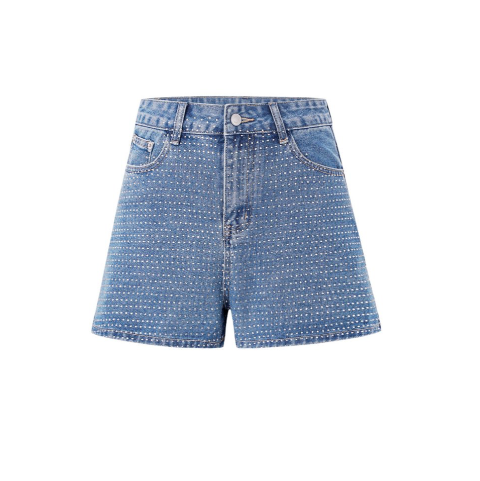 Sparkle Denim Korte Broek