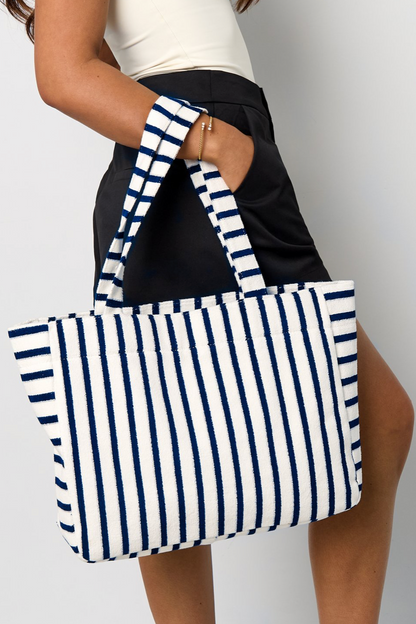 Striped Tote Bag