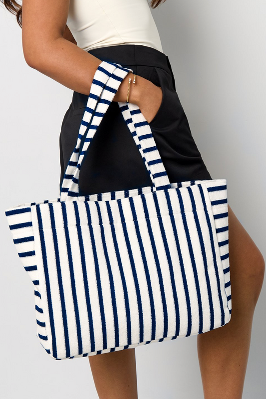 Striped Tote Bag