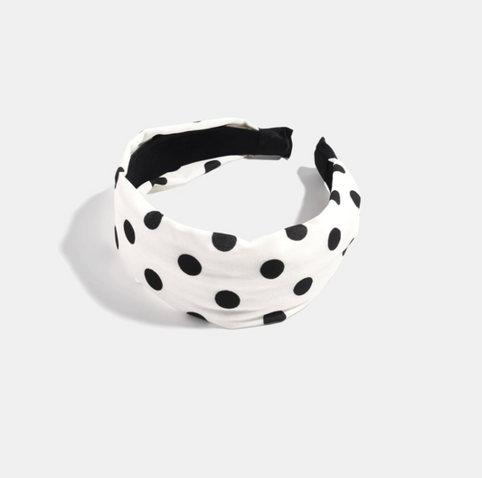 Polka Dot Haarband Stof
