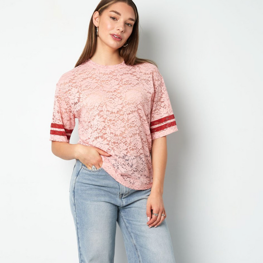 Lace Sporty T-shirt